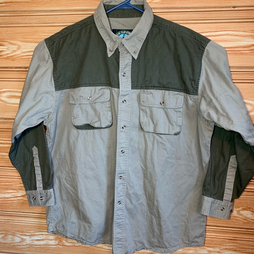 Master Sportsman Hunting Vented Outdoor Shirt XL